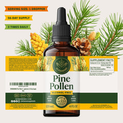 Lifestyle scene with herbs and tea featuring the HERBAMAMA dropper bottle.