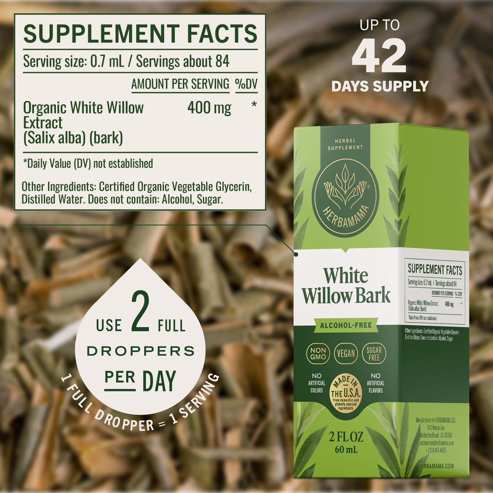 Herbamama three-ingredient formula label highlights simplicity