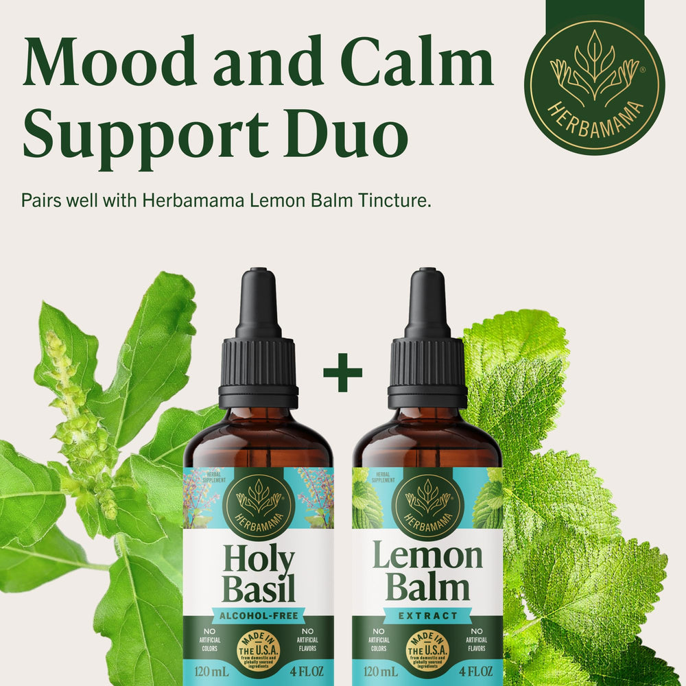 Alcohol-free and sugar-free tincture supporting flexible lifestyle