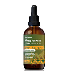 Herbana Magnesium Plus Pineapple USA-made badge on packaging