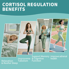 Herbance Cortisol Gummies two-pack bottles shown ready for daily wellness routine