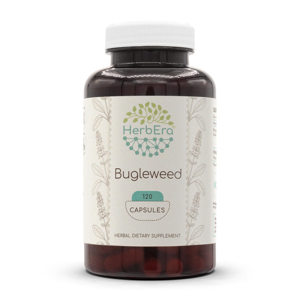 HerbEra Bugleweed bottle front highlighting natural herb quality