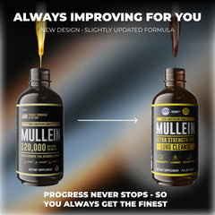 Herbify Mullein Drops pour with dropper enables easy daily dosing.