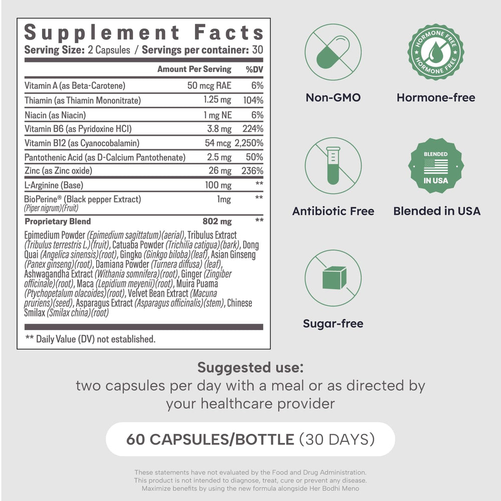 Her Bodhi Hormonal Support daily tablets ready in routine