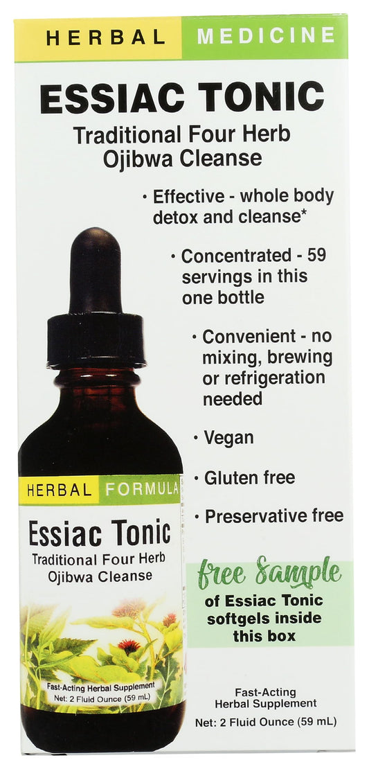 Herbs Etc. Essiac Tonic bottle for daily wellness.