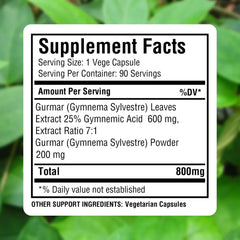 Herbsforever Gurmar 7:1 extract close-up emphasizes potency.