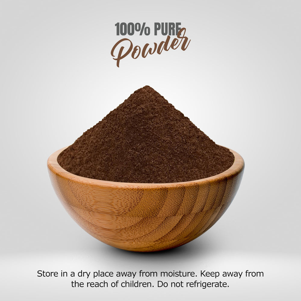HerbsForever Vidanga scoop beside powder for precise daily dosing