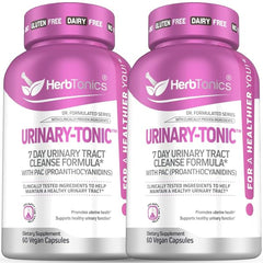 Herbtonics Fast Acting Urinary Tract Cleanse bottle with PAC focus for bladder support