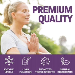 Herbtonics Liver Cleanse packaging-label detail conveys quality