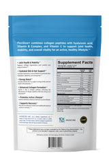 HerbUSA FlexGlow+ powder scoop showing 6,900mg collagen per serving