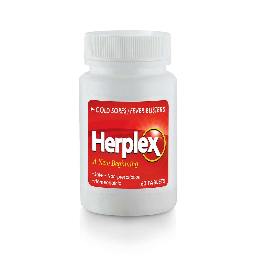 Herplex Premium Tablets bottle front for easy daily use.
