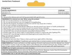 Herstat GST propolis particles close-up illustrate natural herbal support.