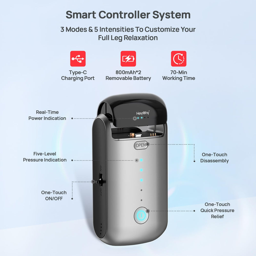 HEYCHY Cordless battery enables massage anywhere and anytime