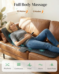 Heycool three heating pads provide even warmth across back and waist for comfort.