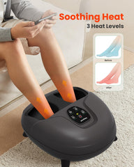 Heycool adjustable kneading settings allow customization of intensity and duration.