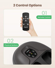 Heycool remote and touch panel offer flexible control during use.