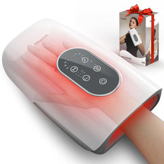 Heycool Upgrade Hand Massager heat level options for personalized comfort.