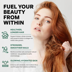 heyremi Advanced Biotin Collagen Gummies berry gummy highlights convenient chewable support for hair and nails