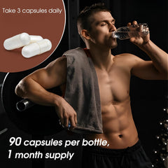 Bottle on shelf illustrates convenient vegan supplement for active routines