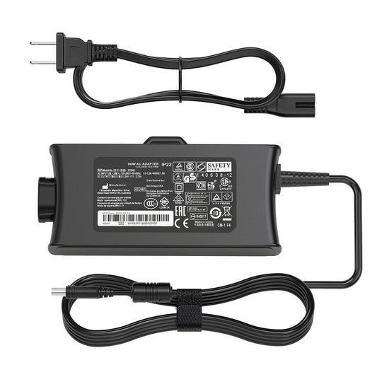HHZ 90W AC adapter front view ensuring steady power for ResMed CPAP devices