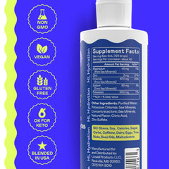 Hi-Lyte K500 compact bottle on display for easy hydration on the go.