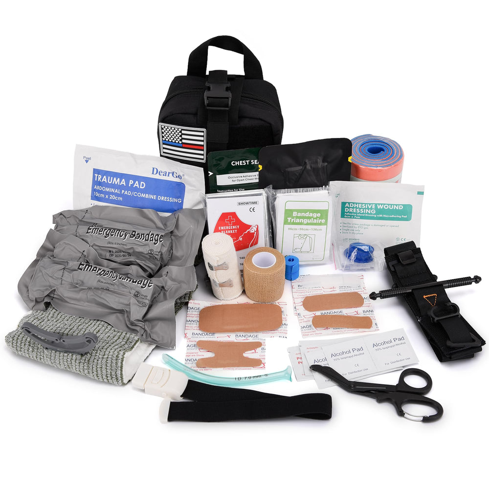 HidroPony IFAK hemostatic gauze detail for field wound management