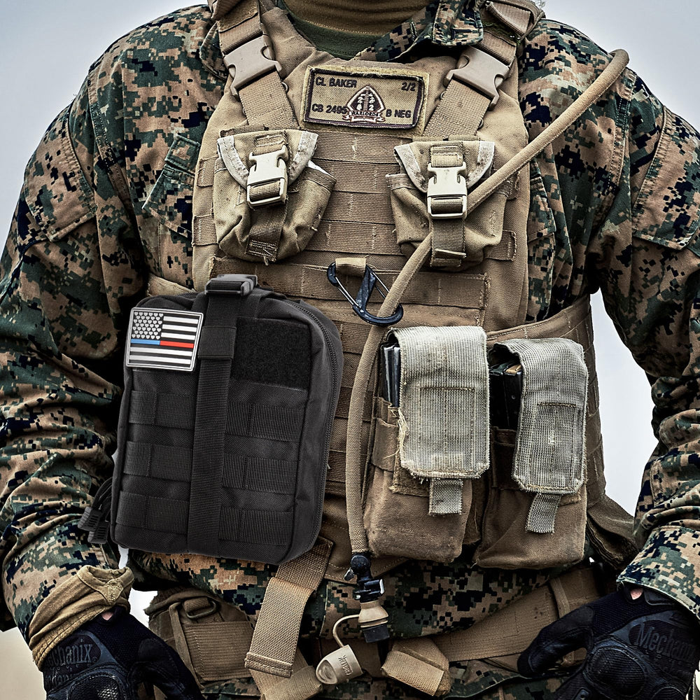 HidroPony IFAK waterproof lining protects contents in wet conditions