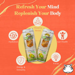 High Ground Elixir bubbles with adaptogens for balance