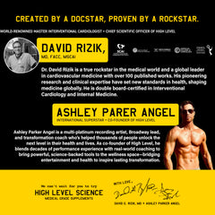 High Level Man gym-use scene illustrating energy for workouts
