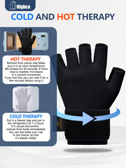 Highco Ice Gloves fingerless-design enables daily tasks while wearing