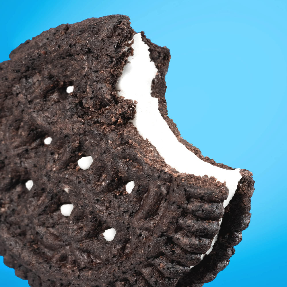 HighKey Keto Sandwich Cookies cross-section reveals creamy filling.