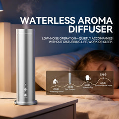 Hijoc oil diffuser includes 6x50ml oils for immediate customization.