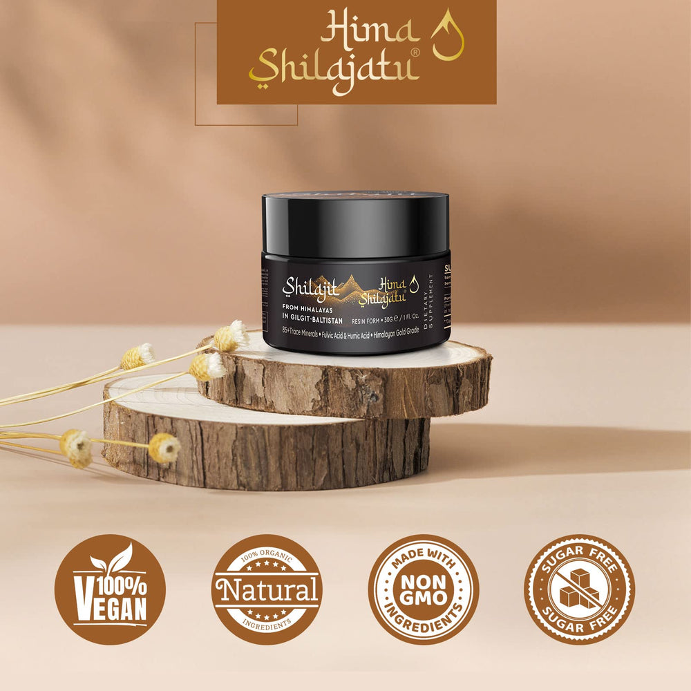 Hima Shilajatu origin from Gilgit Baltistan illustrates wild-harvested Himalayan quality.