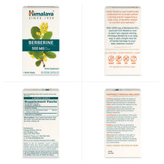 Himalaya Berberine family-owned brand story graphic conveys reliability and care.