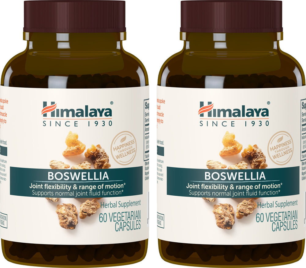 Himalaya Boswellia capsules bottle for everyday joint mobility support