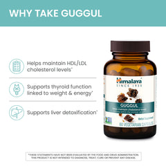 Himalaya Guggul capsules ready for daily vegetarian supplementation