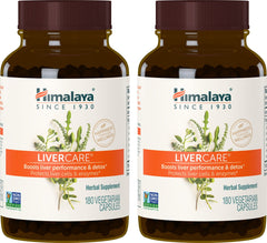 Himalaya LiverCare bottle for daily liver support and detox