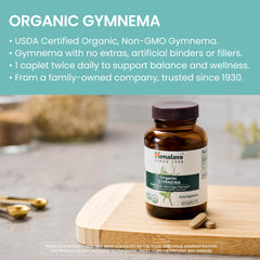 USDA Organic label on Himalaya packaging signaling additive-free quality.
