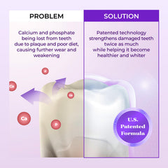HIMALAYA PINKSALT Purple toothpaste being squeezed onto a toothbrush for daily use