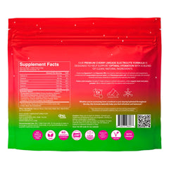 Himaxotic Cherry Limeade Hydrate stick being stirred into water for quick refreshment.