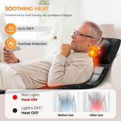 Himouta Shiatsu 10 vibrating motors deliver even, customizable relief sessions