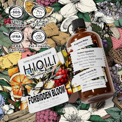 Car air freshener with HIQILI Forbidden Bloom fragrance oil