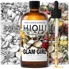 HIQILI Glam Girl fragrance oil bottle for premium scent at home