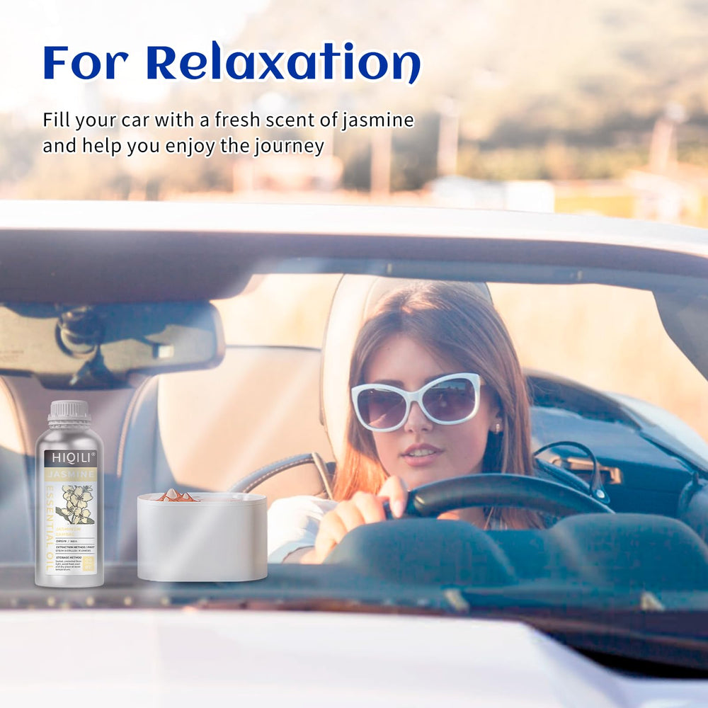 HIQILI Jasmine oil with bath salts for a serene spa routine