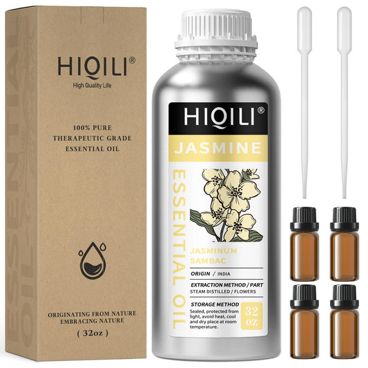HIQILI Jasmine essential oil bottle for pure aromatherapy diffusion at home