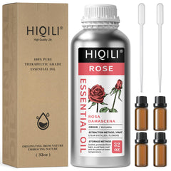 HIQILI rose oil 32oz bottle for versatile home use