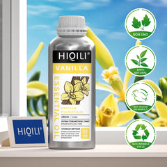 HIQILI vanilla oil with bath salts creates relaxing soaks