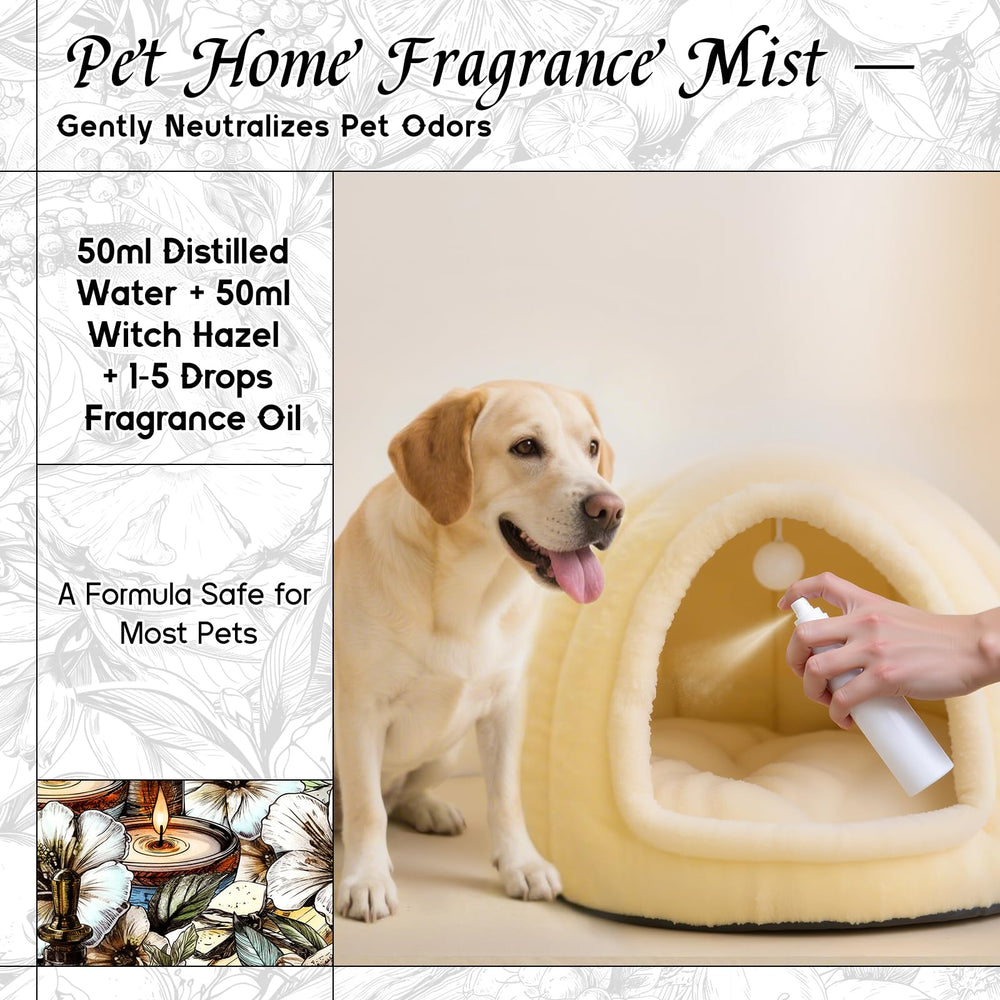 HIQILI White Musk fragrance oil pet-friendly formula suitable for gentle pet products when properly diluted.