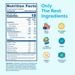 Hiya Kids Hydration minerals include sodium and magnesium for active kids.