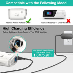 HKY AirMini 20W power supply with included cable for easy setup.
